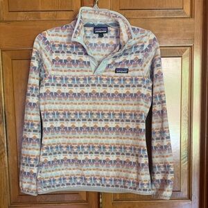 Patagonia Geometric Pattern Fleece Jacket